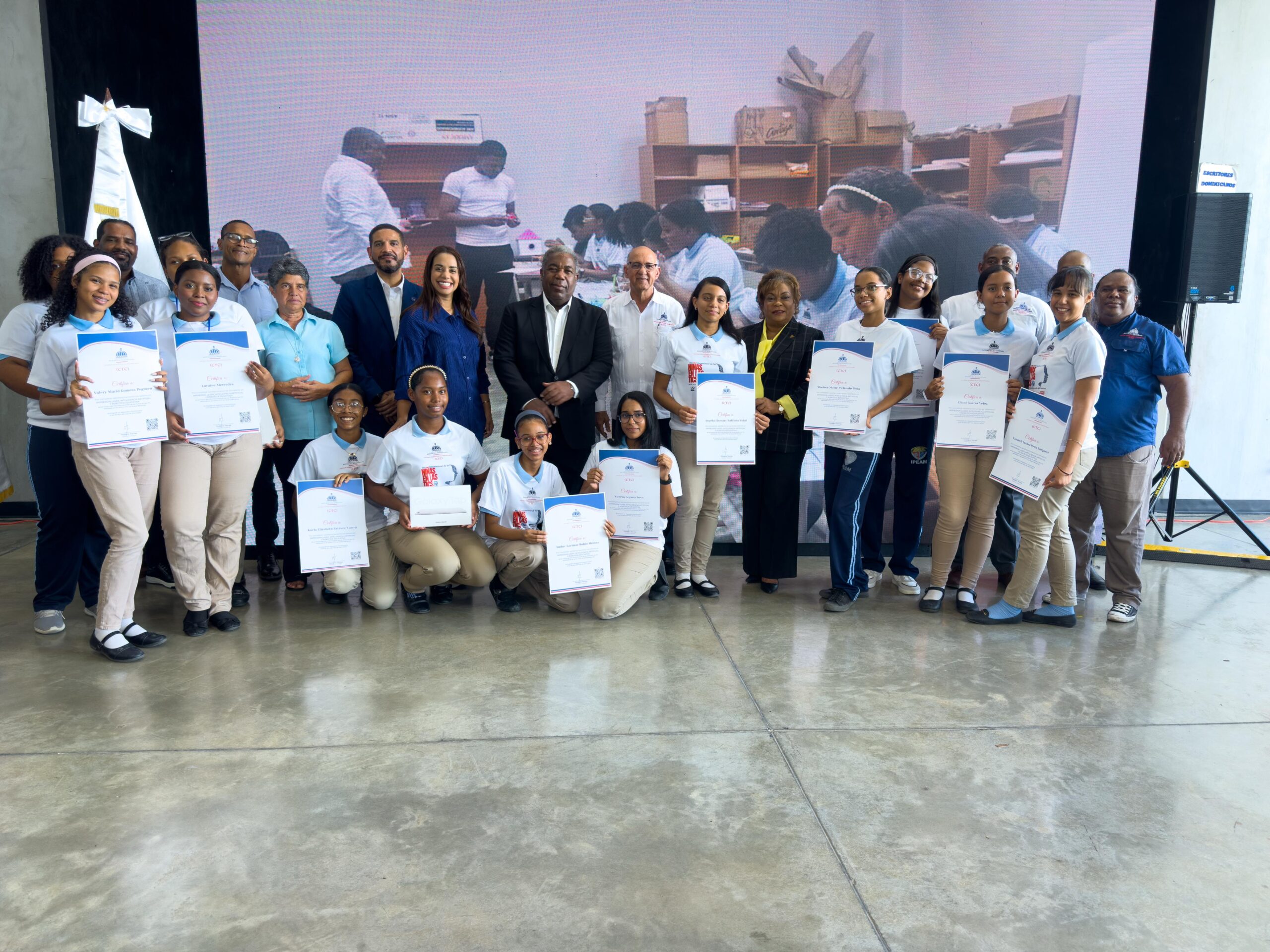 Centros Tecnológicos Comunitarios celebra en Santo Domingo Norte “Día de las Niñas en las TICS”